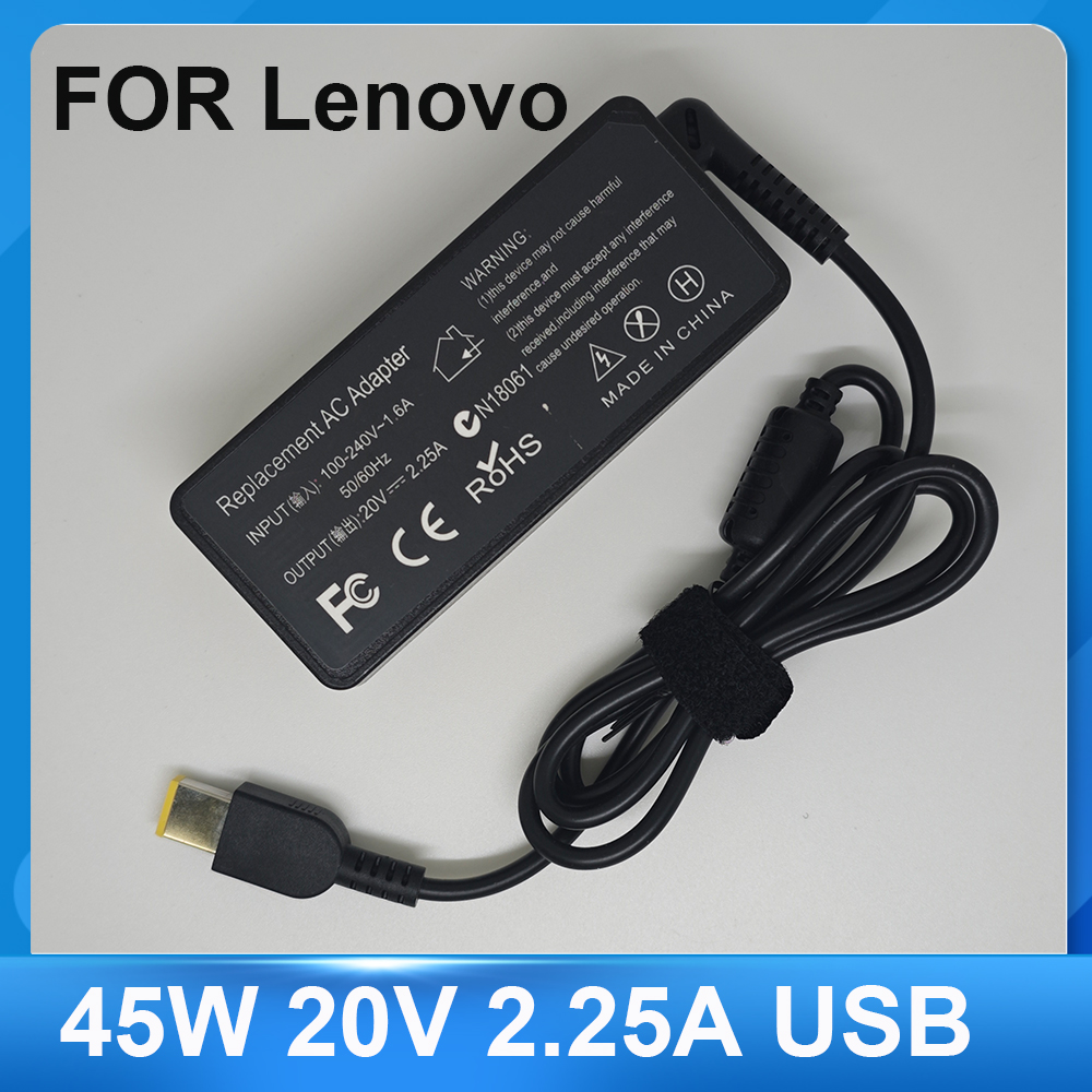 Laptop Accessories Uk - 20V 2.25A 45W Laptop Charger Slim