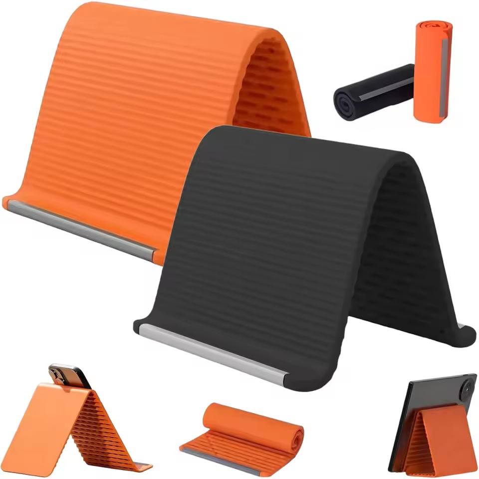 Laptop Accessories For Office - Adjustable Foldable Desktop Phone Holder Creative