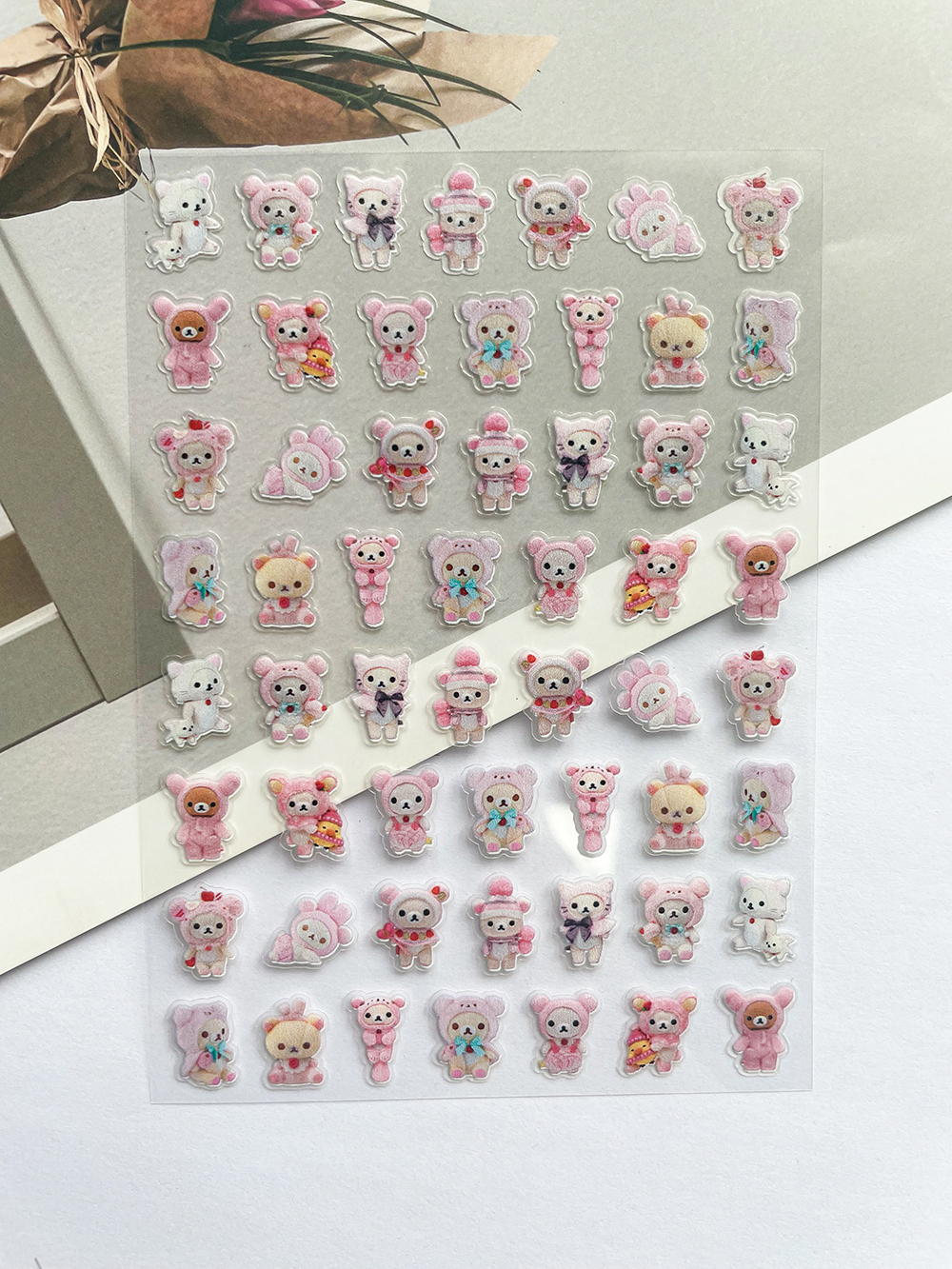Laptop Accessories Aesthetic - Mini Kawaii Rilakkuma Pvc Poster Goods