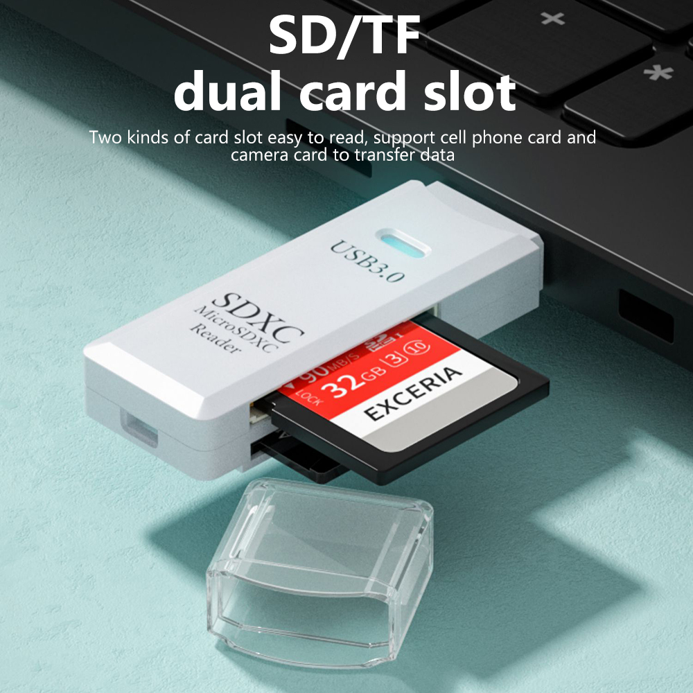 2 In 1 USB 3.0 Card Reader Por - Laptop Accessories For Programmers recensie en prijs