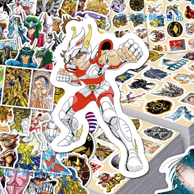 101Pcs Saint Seiya Anime Stick - Laptop Accessories Aesthetic recensie en prijs