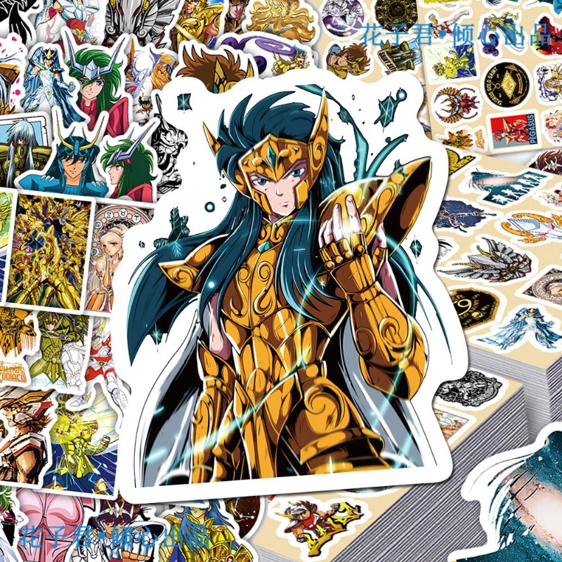 101Pcs Saint Seiya Anime Stick - Laptop Accessories Aesthetic recensie en prijs