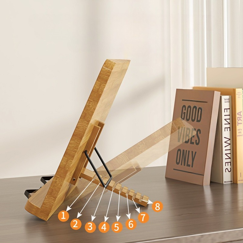Wooden Reading Book Stand, Mul - Laptop Accessories For Office recensie en prijs