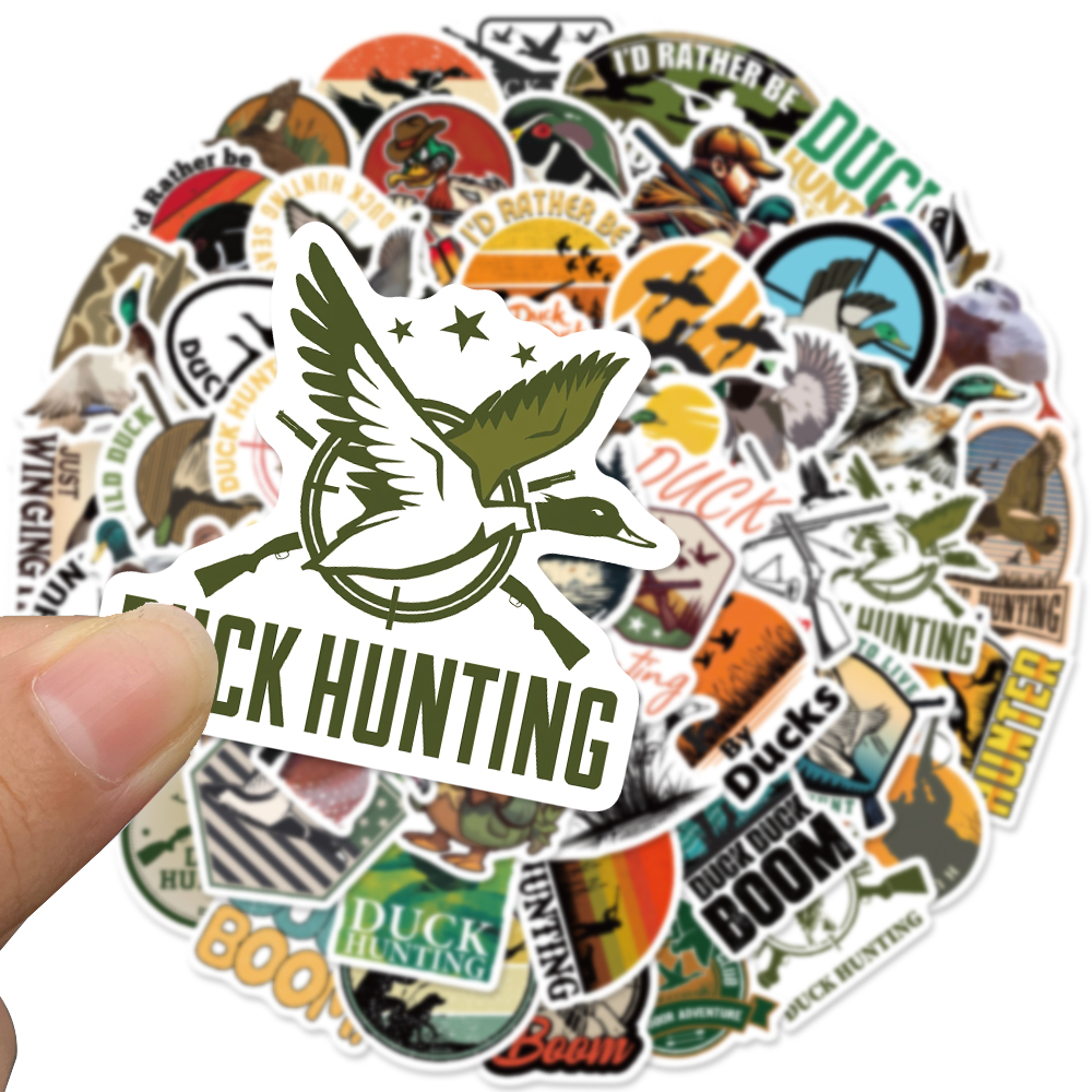 56pcs Duck Hunting Sticker For - Laptop Accessories Aesthetic recensie en prijs