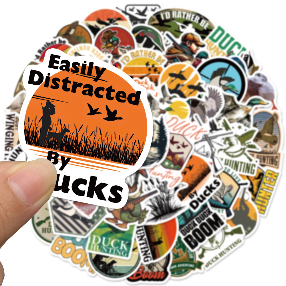 56pcs Duck Hunting Sticker For - Laptop Accessories Aesthetic recensie en prijs