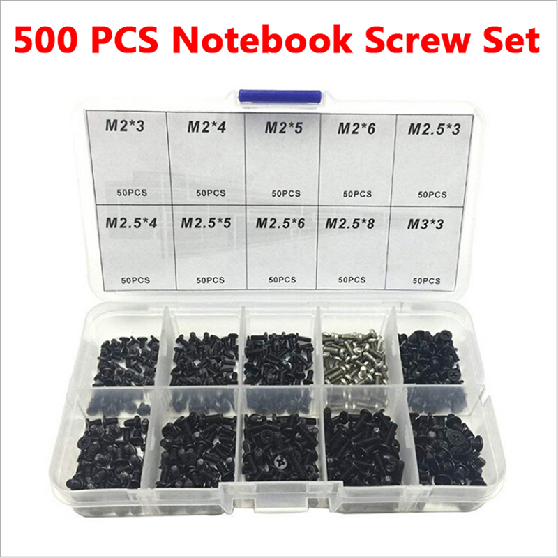500pcs laptop computer screws  - Laptop Repair Accessories recensie en prijs