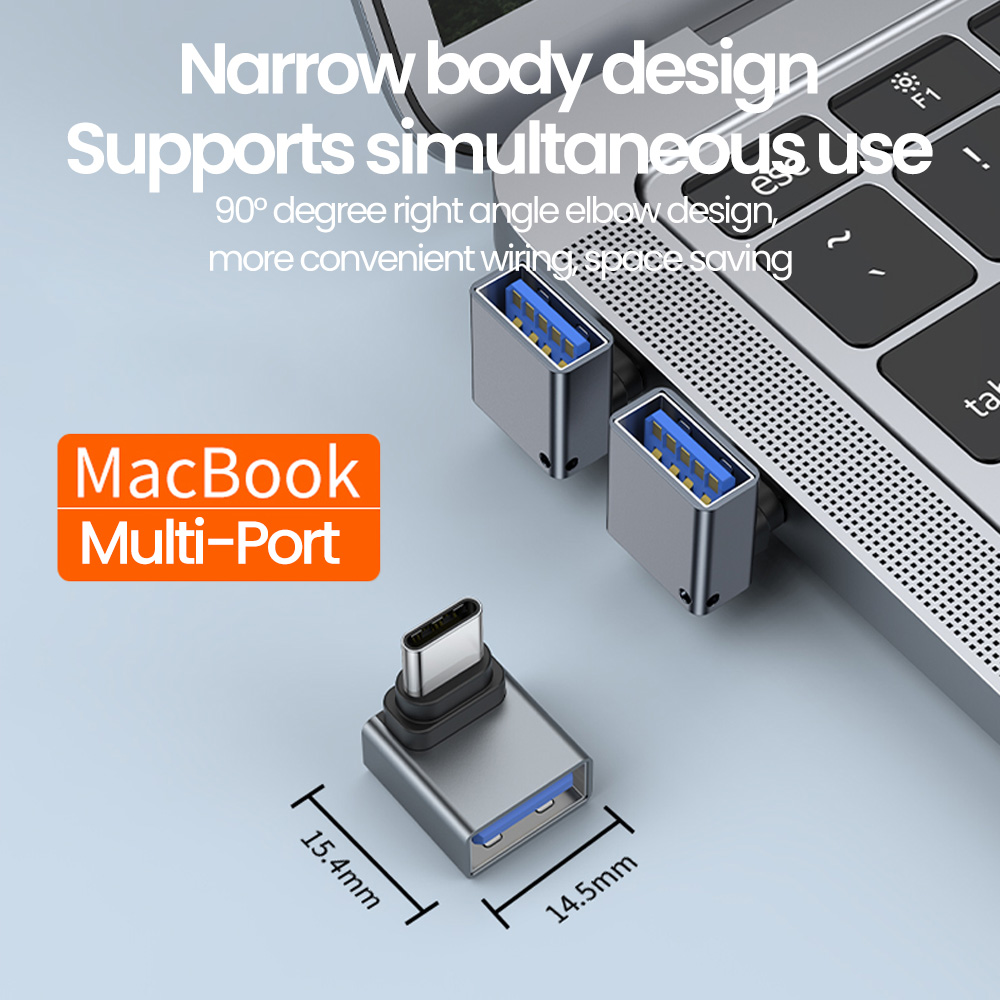 Type C to USB3.0 Adapter Right - Laptop Accessories For Programmers recensie en prijs