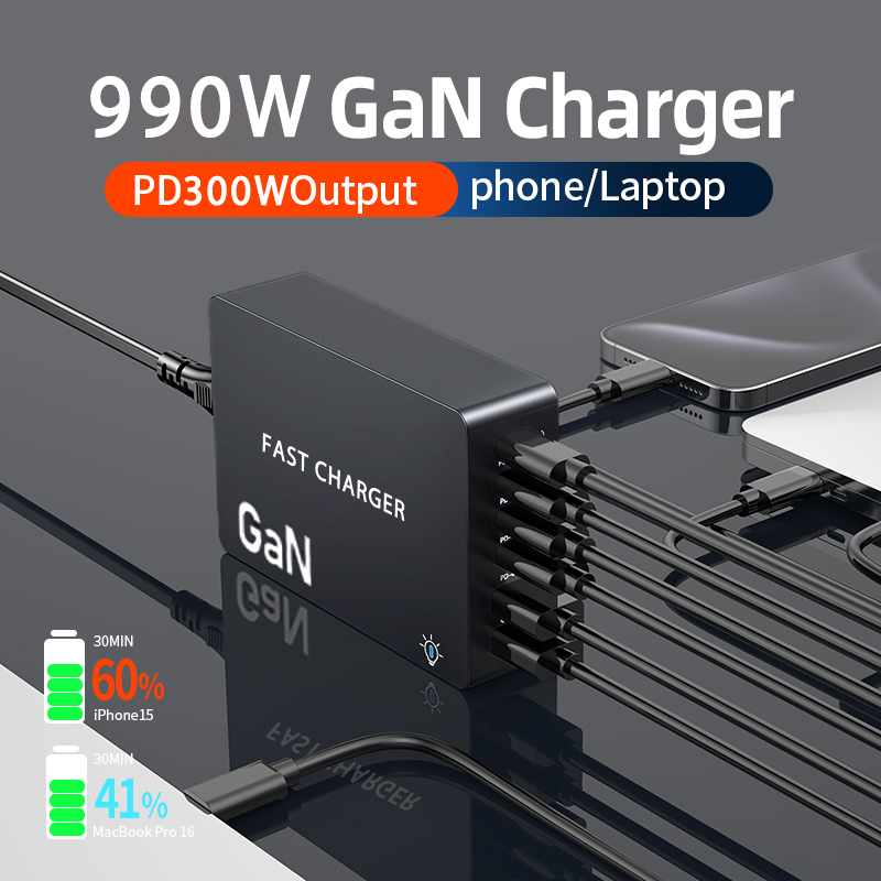 6-Ports PD USB GaN Fast Chargi - Laptop Accessories Uk recensie en prijs