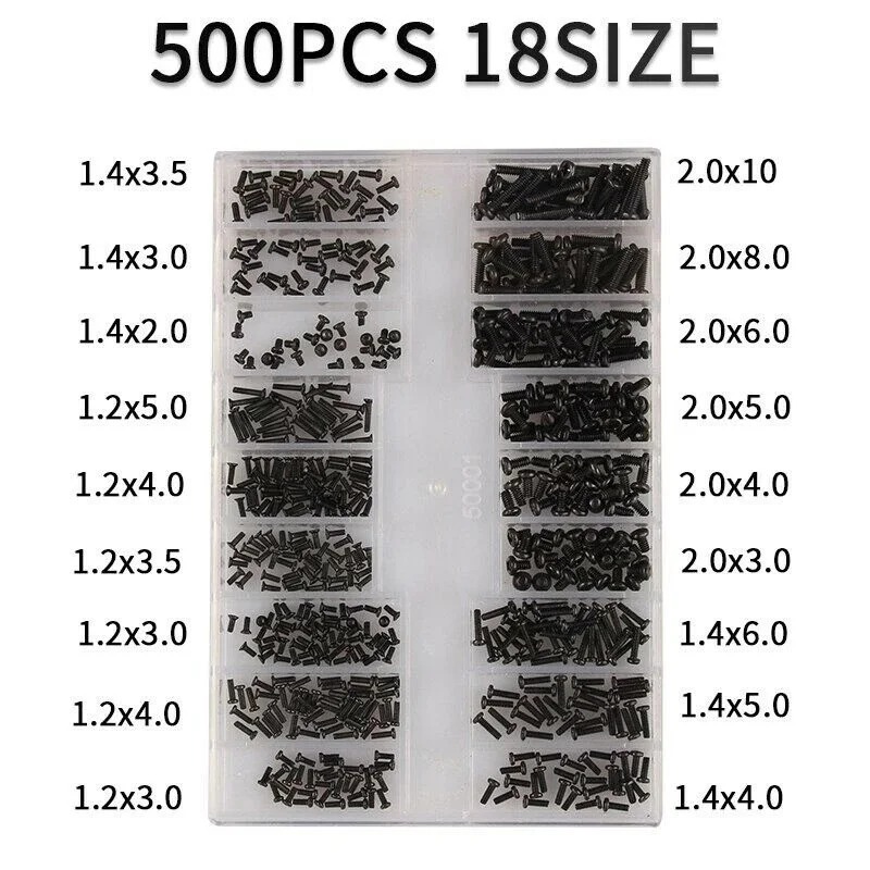 500PCS Laptop Notebook Screws  - Laptop Repair Accessories recensie en prijs