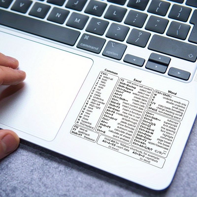 Transparent Keyboard Shortcut  - Laptop Accessories Aesthetic recensie en prijs
