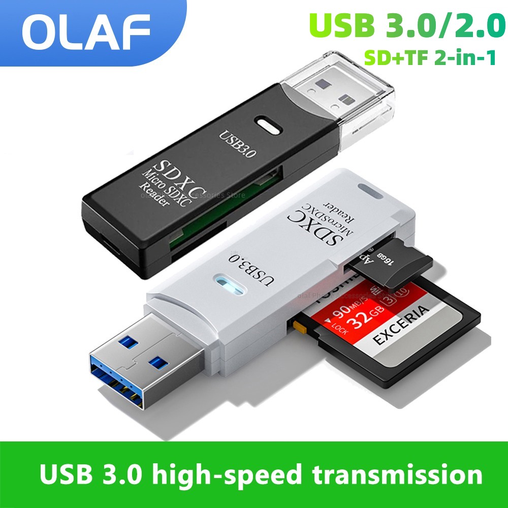 2 in 1 USB 3.0/2.0 Micro SD TF - Laptop Accessories For Programmers recensie en prijs