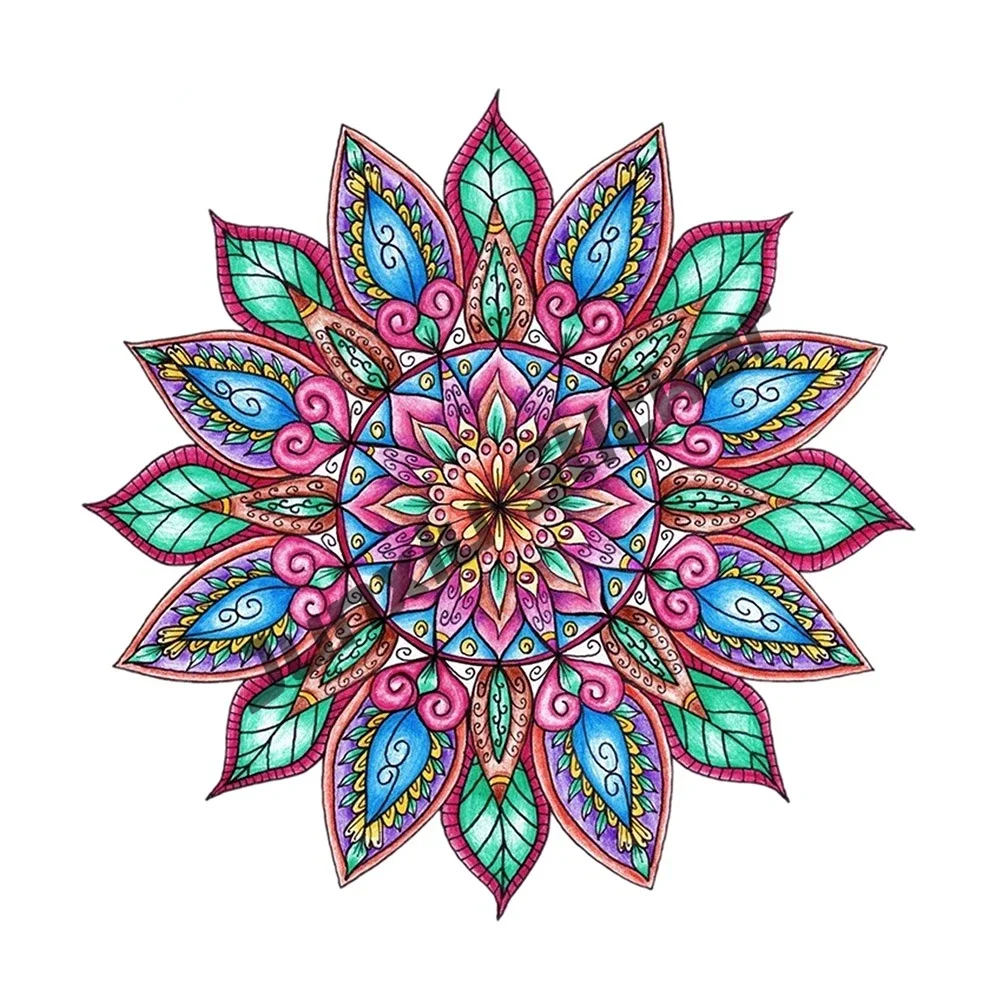Mandala Flowers Decal Creative - Yoga Laptop Accessories recensie en prijs