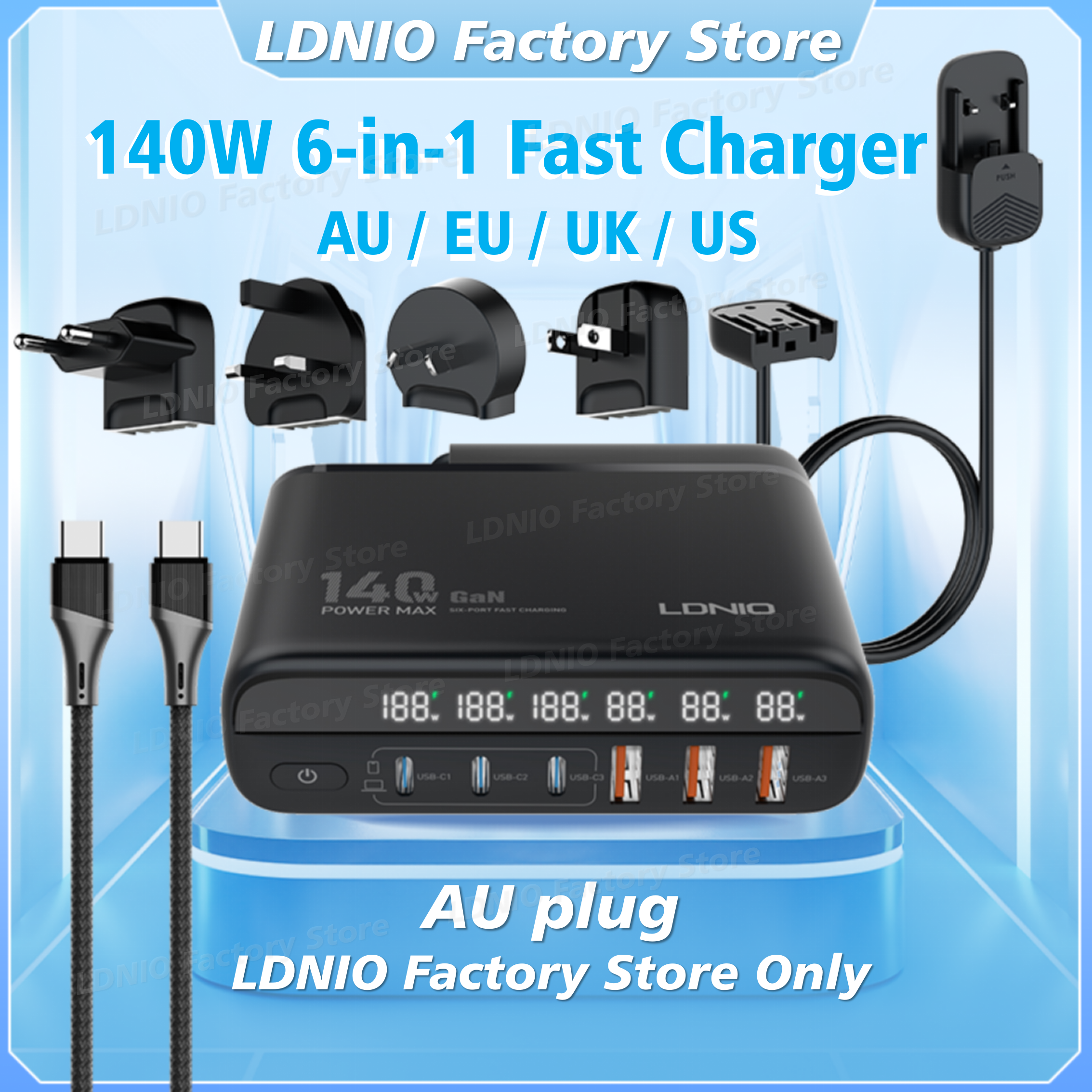 140W GaN USB C Charger PD 100W - Laptop Accessories Uk recensie en prijs