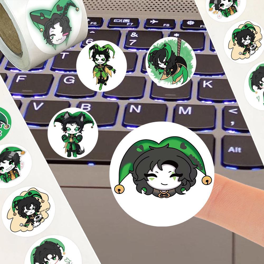 500Pc/Roll Anime The Freak Cir - Laptop Accessories Aesthetic recensie en prijs
