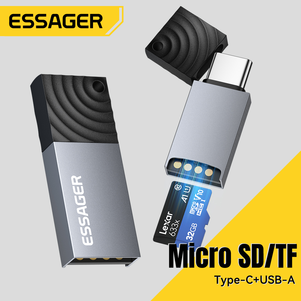 Essager 2 in 1 TF SD Card Read - Laptop Accessories For Programmers recensie en prijs