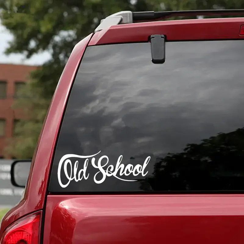 Old School funny vinyl waterpr - Laptop Accessories Aesthetic recensie en prijs