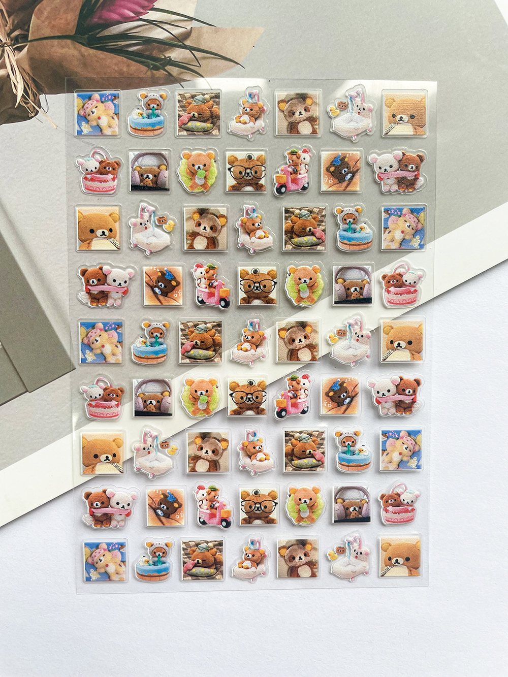 Mini Kawaii Rilakkuma Pvc Post - Laptop Accessories Aesthetic recensie en prijs