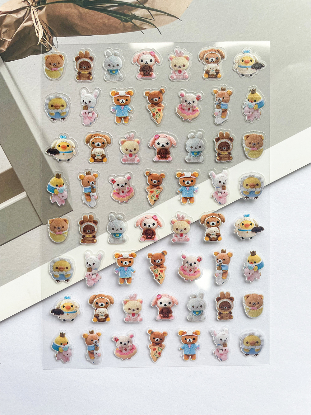 Mini Kawaii Rilakkuma Pvc Post - Laptop Accessories Aesthetic recensie en prijs