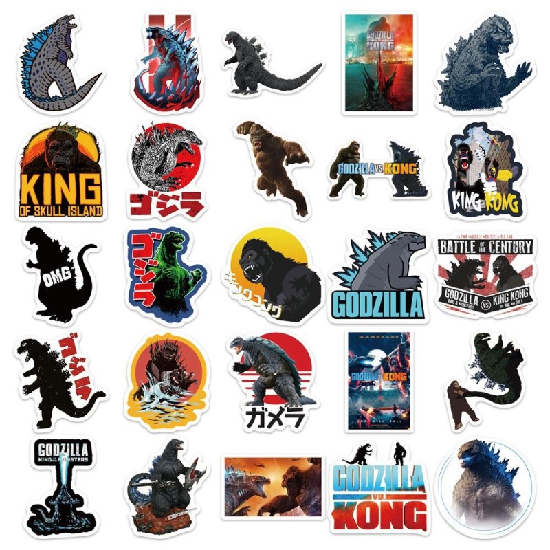 50pcs/set Movies Godzilla Vs.  - Laptop Accessories Aesthetic recensie en prijs