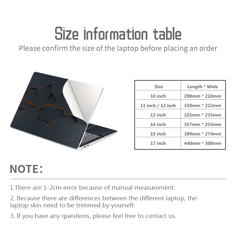 DIY Geometry Cover Laptop Skin - Victus Laptop Accessories recensie en prijs